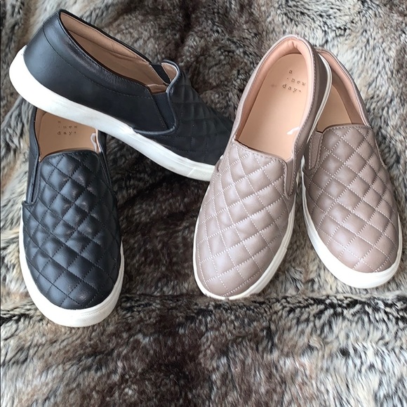 a new day Shoes - A New Day Bundled Quilted Flats